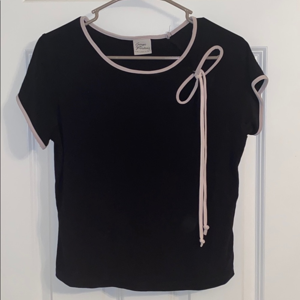 black & white top ッ